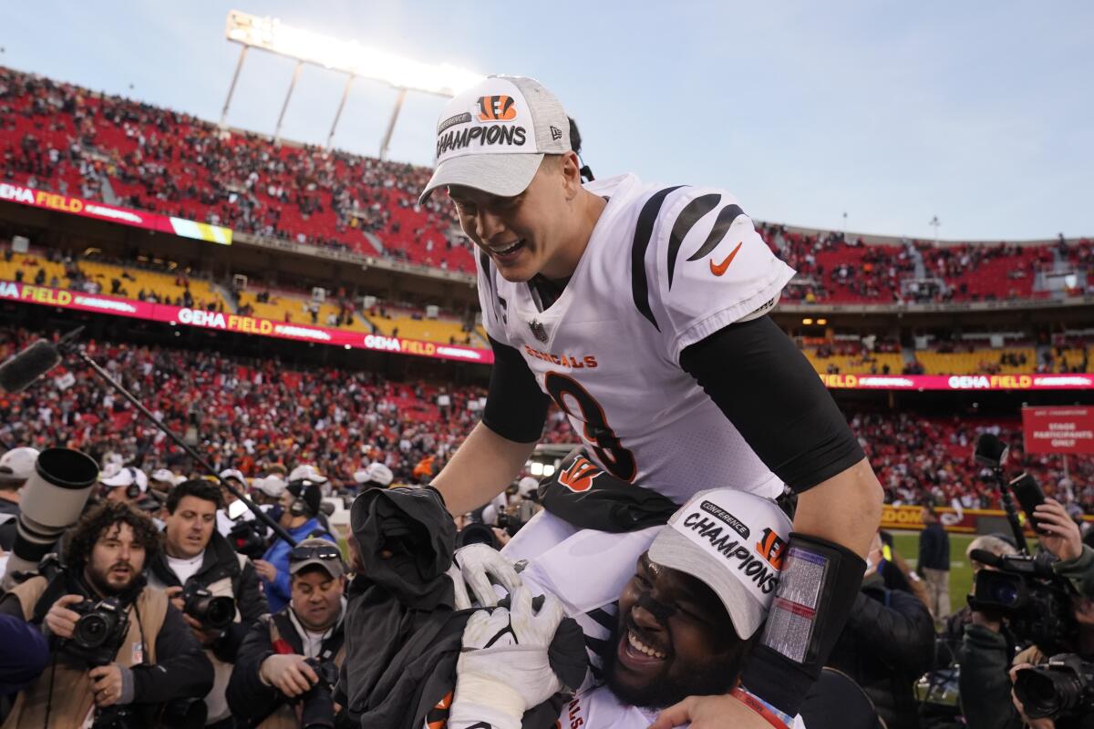 Believe it or not: Burrow, Bengals are Super Bowl bound - The San