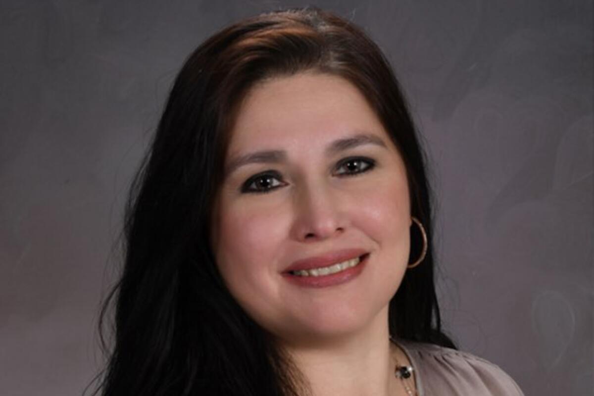 A close-up picture of Irma Garcia 