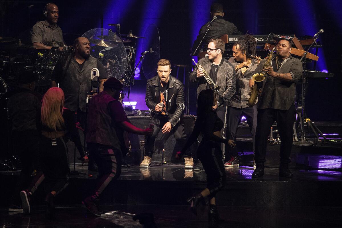 Justin Timberlake's touring musicians are called the Tennessee Kids.