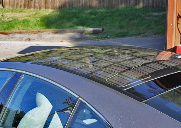 Fisker Karma roof