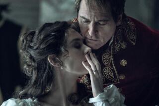 Vanessa Kirby and Joaquin Phoenix in "Napoleon," premiering in theaters around the world on November 22, 2023.
