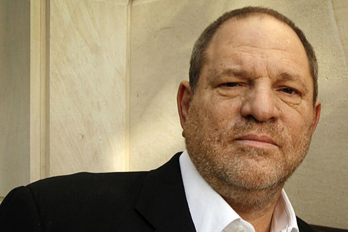 Harvey Weinstein at the Peninsula Hotel in Beverly Hills before the upcoming 84th Academy Awards.