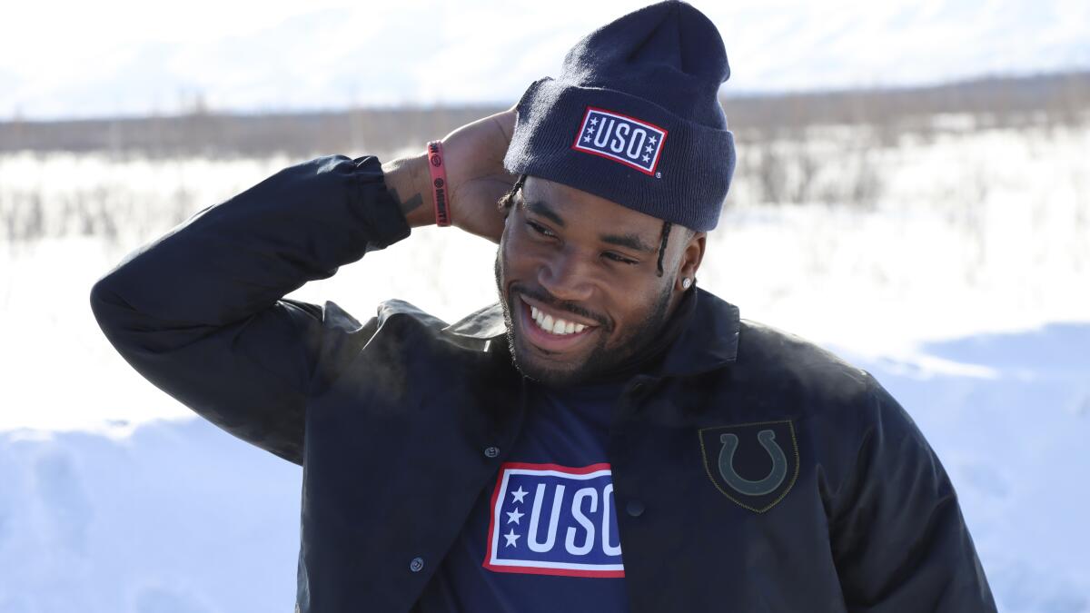 Colts CB Kenny Moore II Embarking on NFL-USO Tour in Alaska for 'Salute to  Service' - Stampede Blue