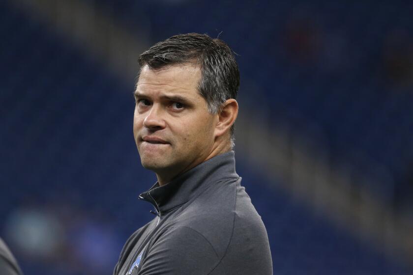 The Lions fired offensive coordinator Joe Lombardi and two other coaches on Monday, a day after falling to 1-6.