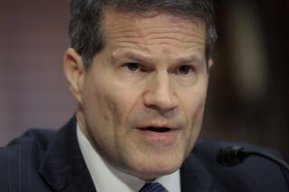 U.S. Solicitor Gen. D. John Sauer, shown at his confirmation hearing in February.