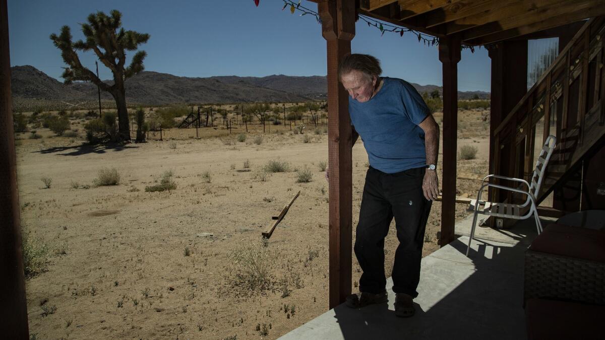David Sewell, who has been hiking in Joshua Tree for years, felt confident in his ability to navigate the park.