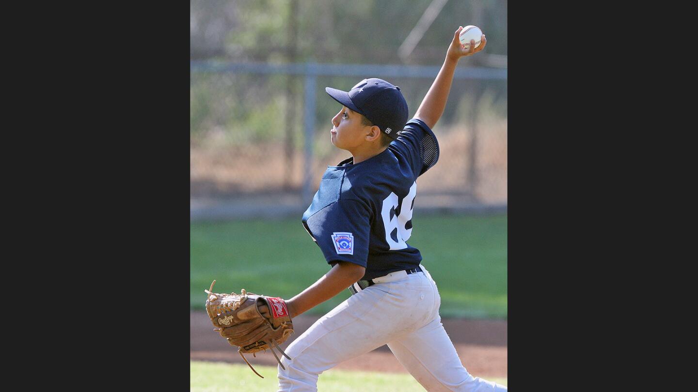 Photo Gallery: Crescenta Valley 11-year-old majors beats Vaqueros in District 16 Little League championship