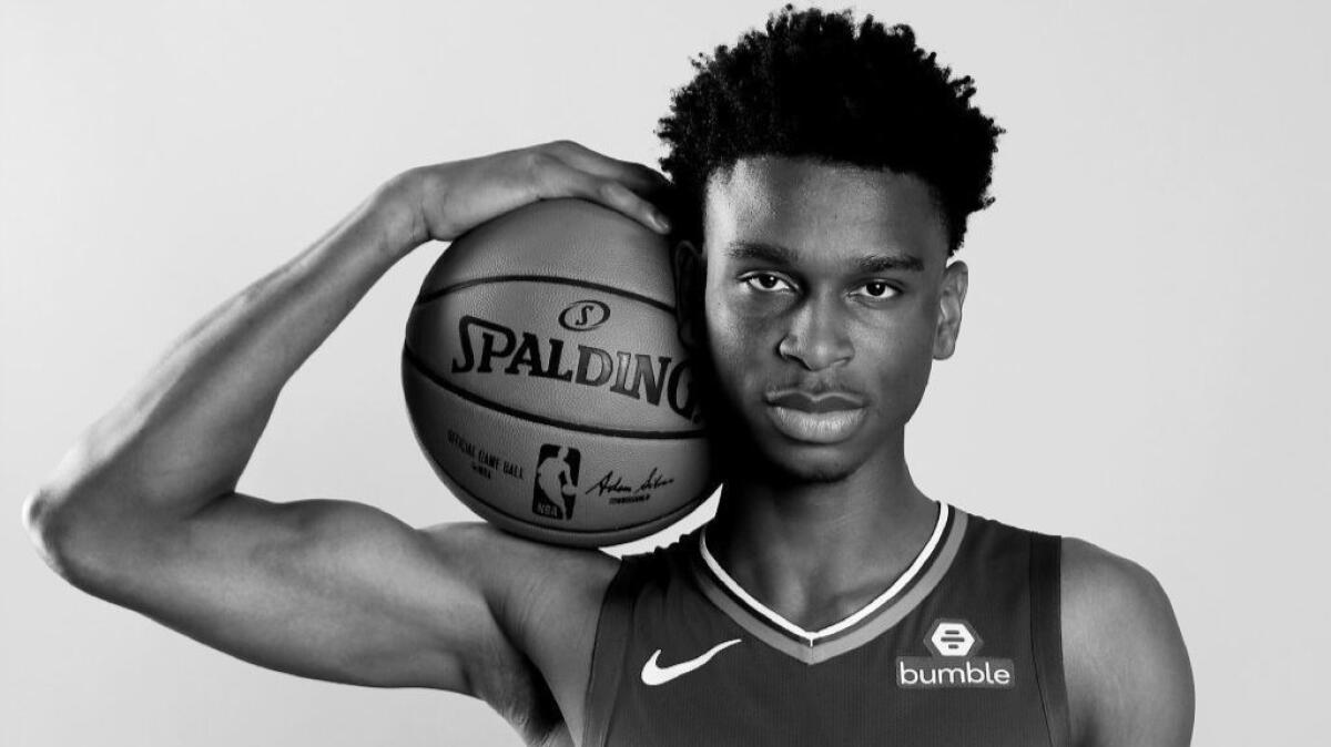 Shai Gilgeous-Alexander looks smooth in a new gym video on IG