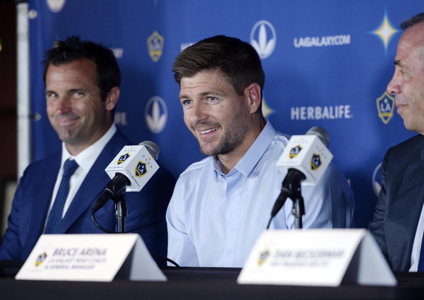 Los Angeles Galaxy Training & Press Conference