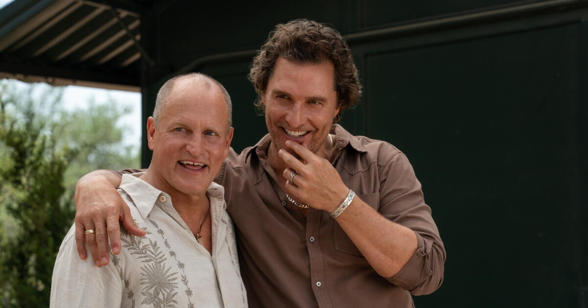 Matthew McConaughey and Woody Harrelson -- from bromance to 'Brothers'