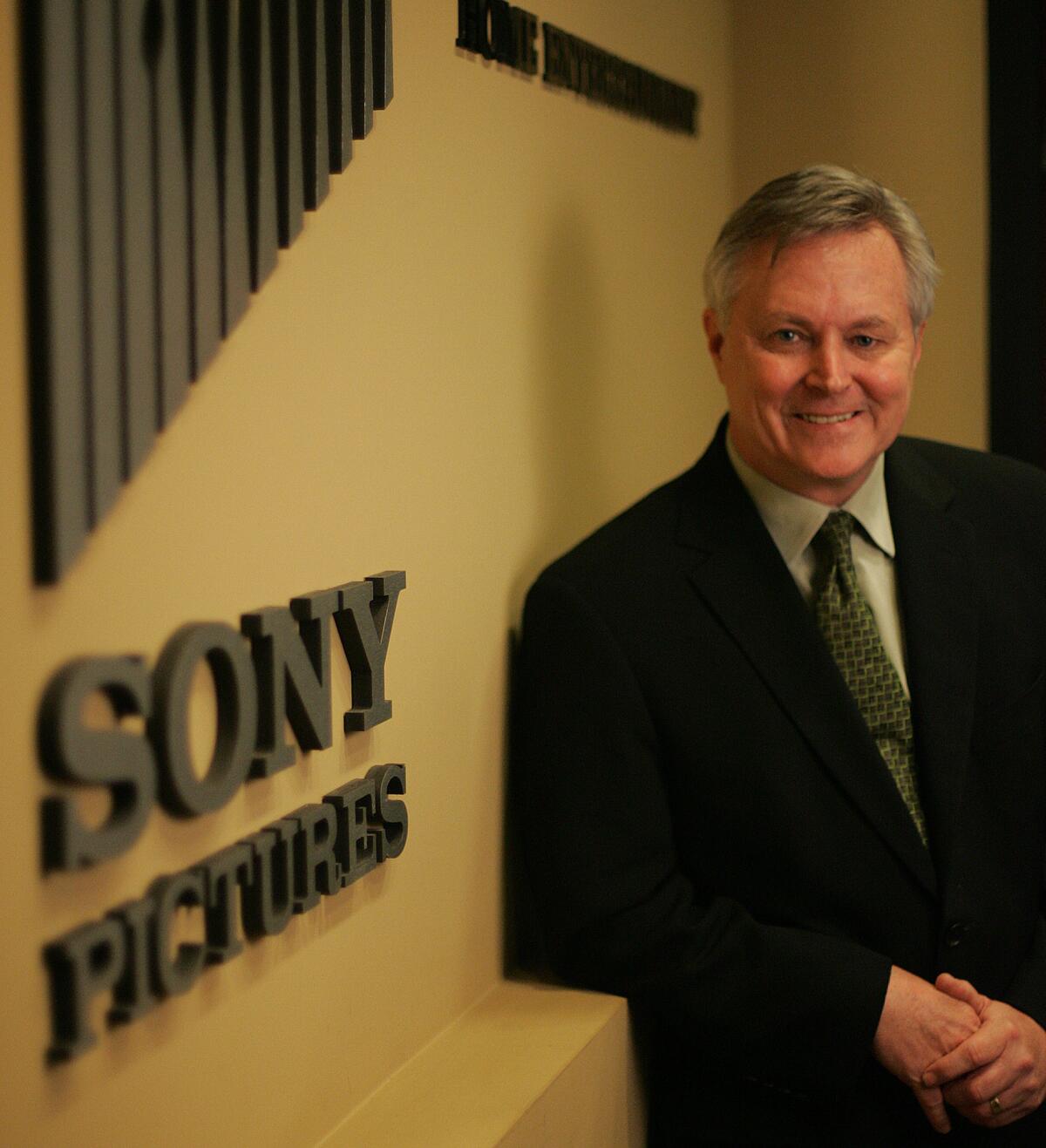 President of Sony Pictures Home Entertainment David Bishop is leaving the company in March of next year.