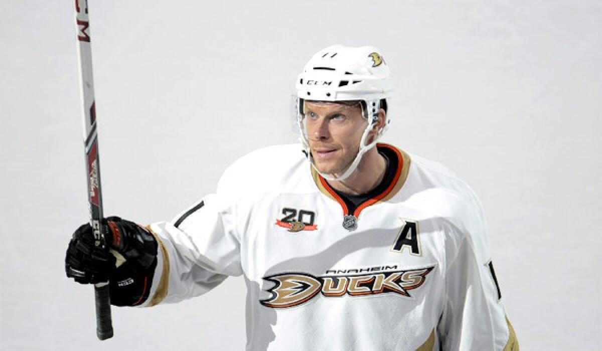 Ducks center Saku Koivu still has not been medically cleared to play after suffering a concussion on Oct. 27 during a game against the Columbus Blue Jackets.