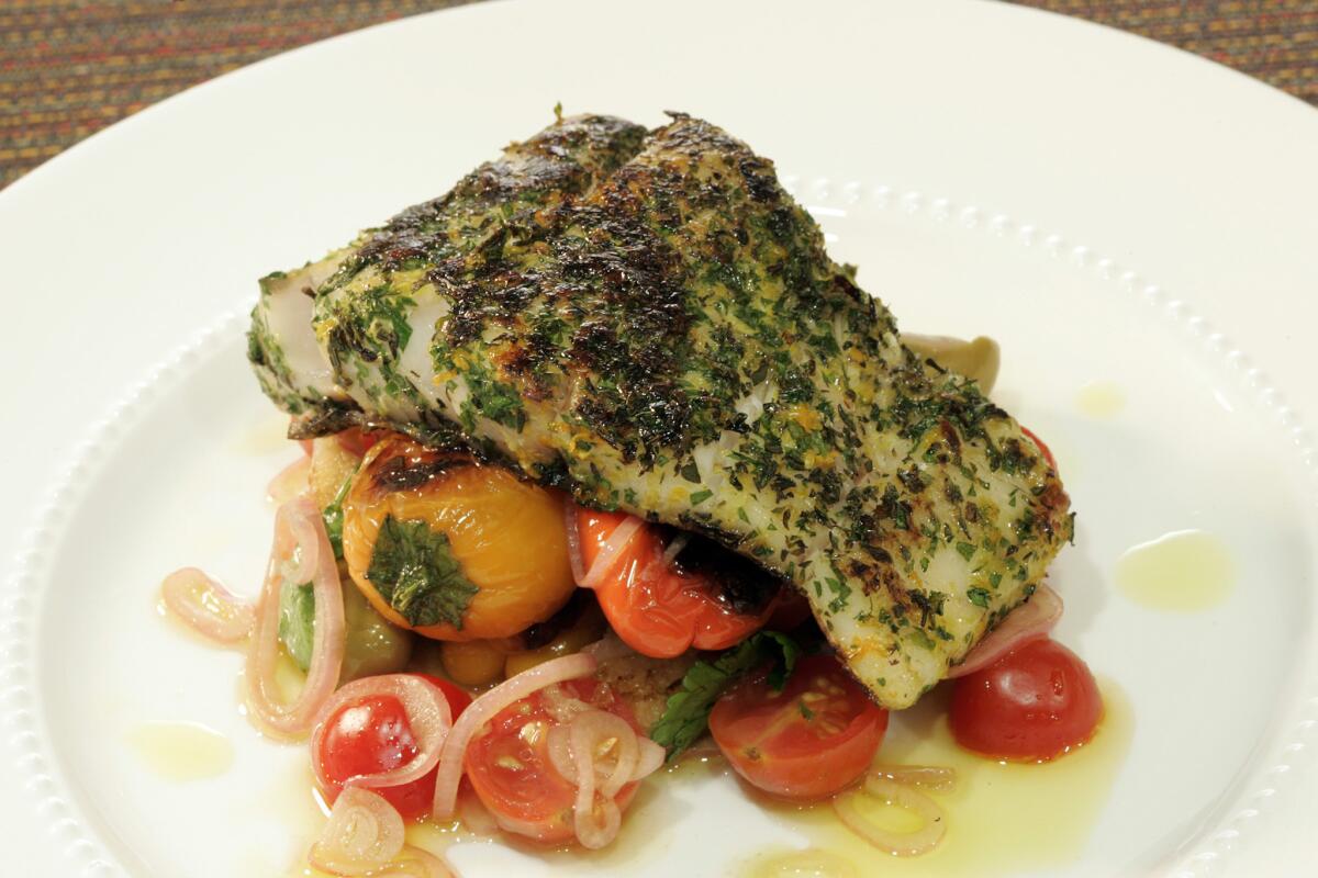 Recipe: Canele's pan-seared snapper