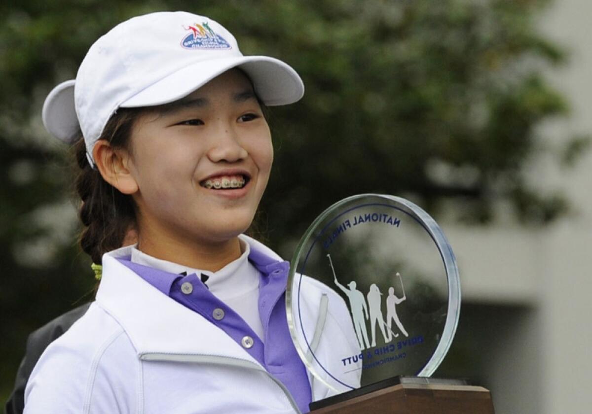 Lucy Li, 11, is the youngest person to qualify for the U.S. Women's Open.