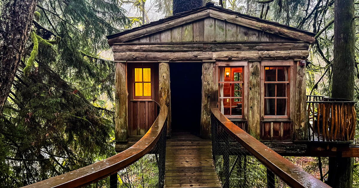 Treehouse Point Map What to know about Treehouse Point, a treehouse hotel near Seattle ...