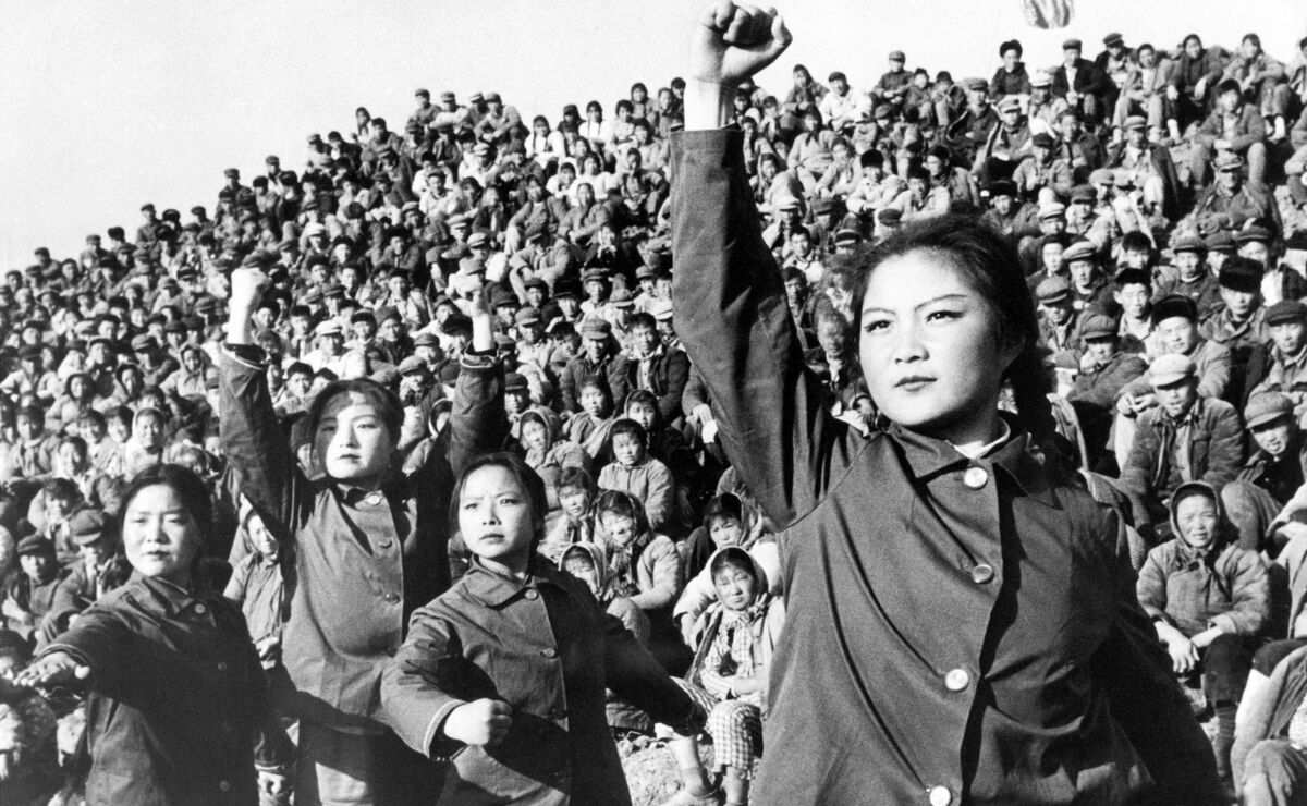 Chinese Red Guards in 1966. 