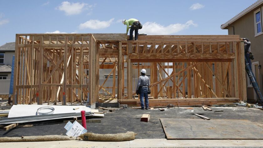 A housing development in Elk Grove, Calif.