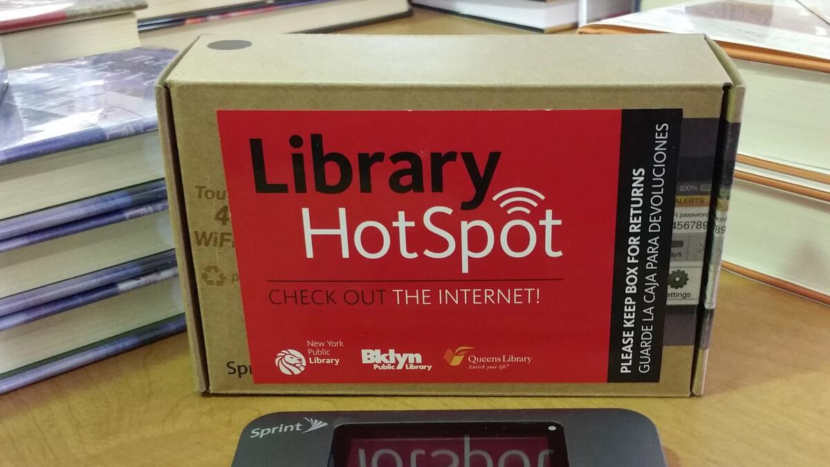 For some users, libraries really are hot spots.