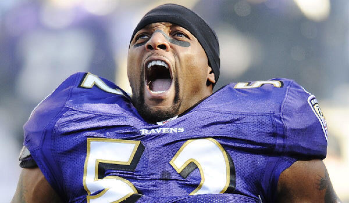 PHOTOS: Ray Lewis In His Last Home Game As A Baltimore Raven