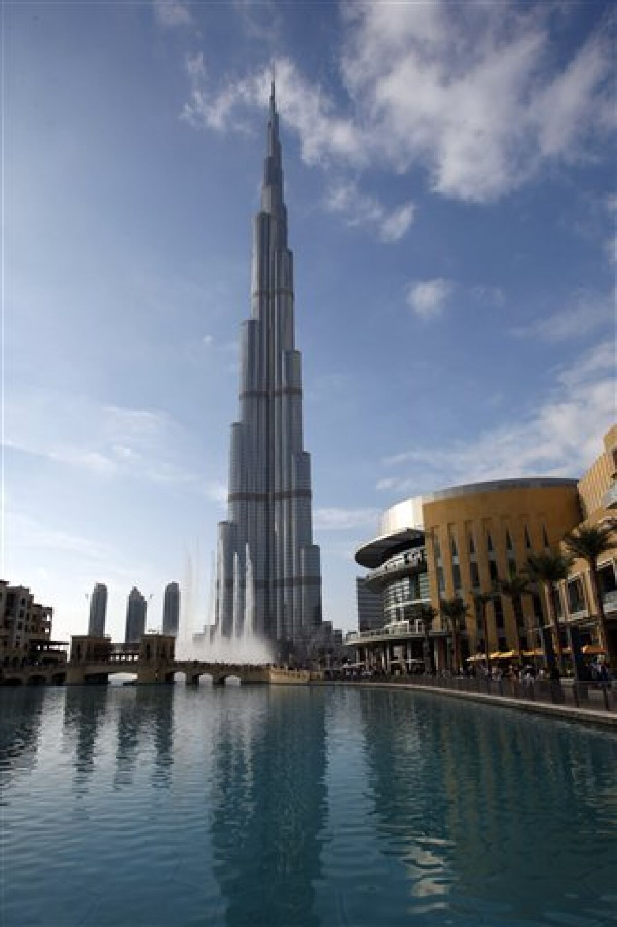 Dubai renames world's tallest tower Burj Khalifa - The San Diego  Union-Tribune