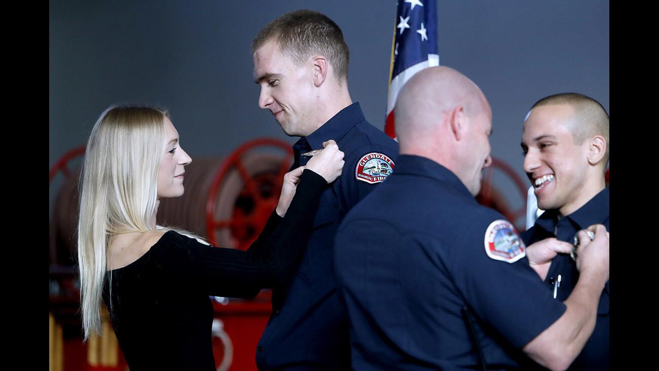 Photo Gallery: Glendale Fire Dept. promotions ceremony