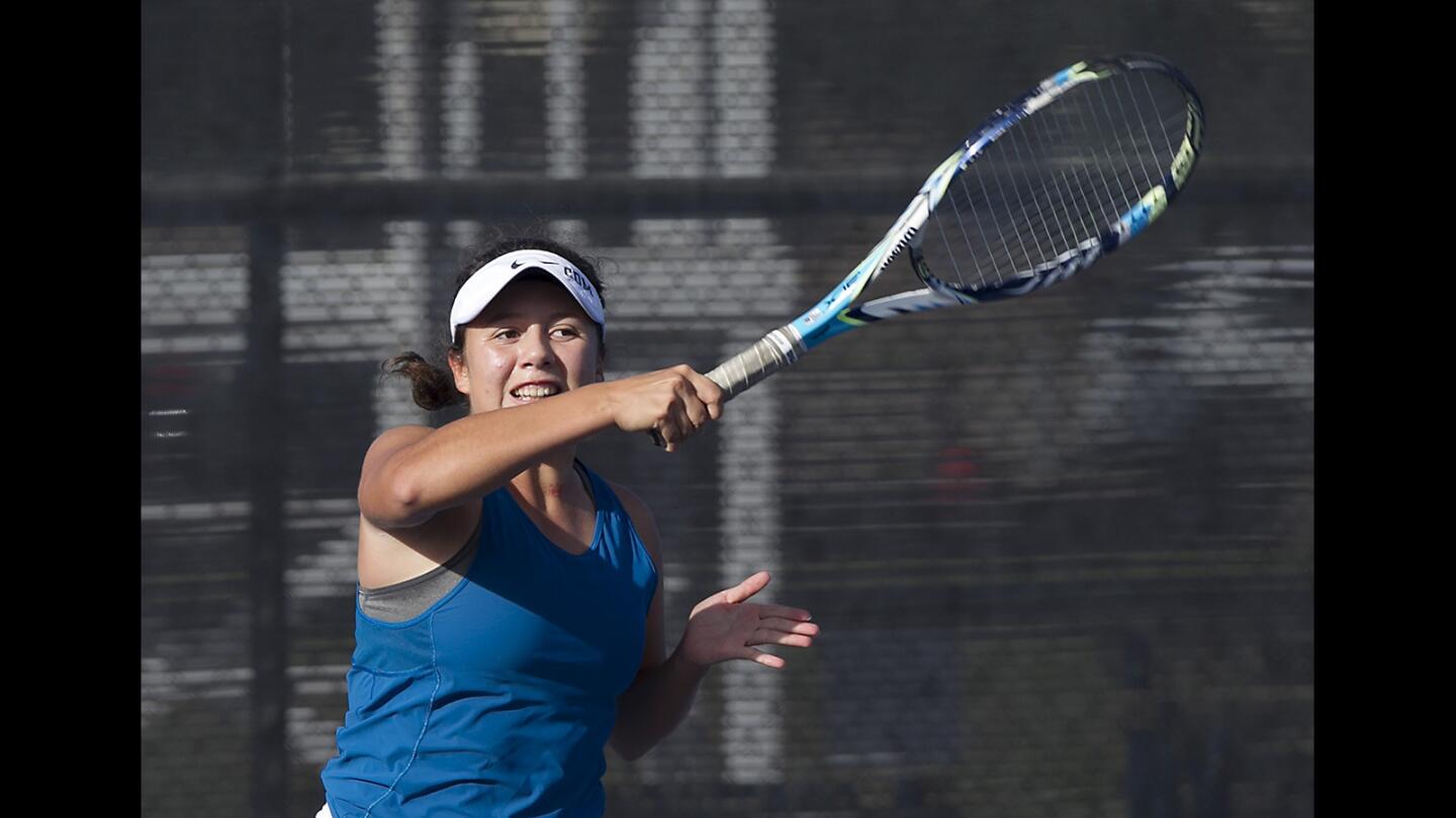 CDM Moves On Over San Marino in Girls Tennis