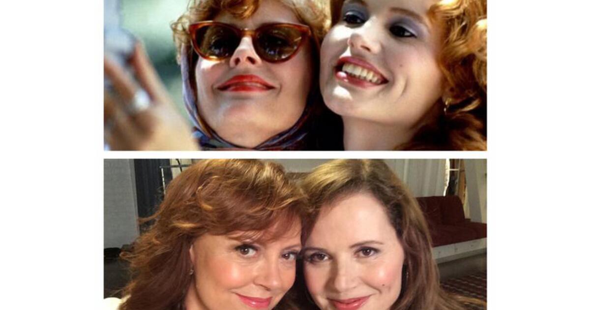 Selfie Respect: Susan Sarandon, Geena Davis Recreate Thelma & Louise Moment