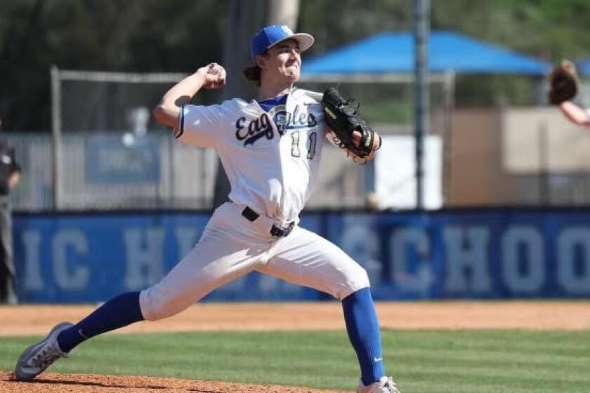 Cade Townsend of Santa Margarita will be one of the players to watch during the Southern Section playoffs.