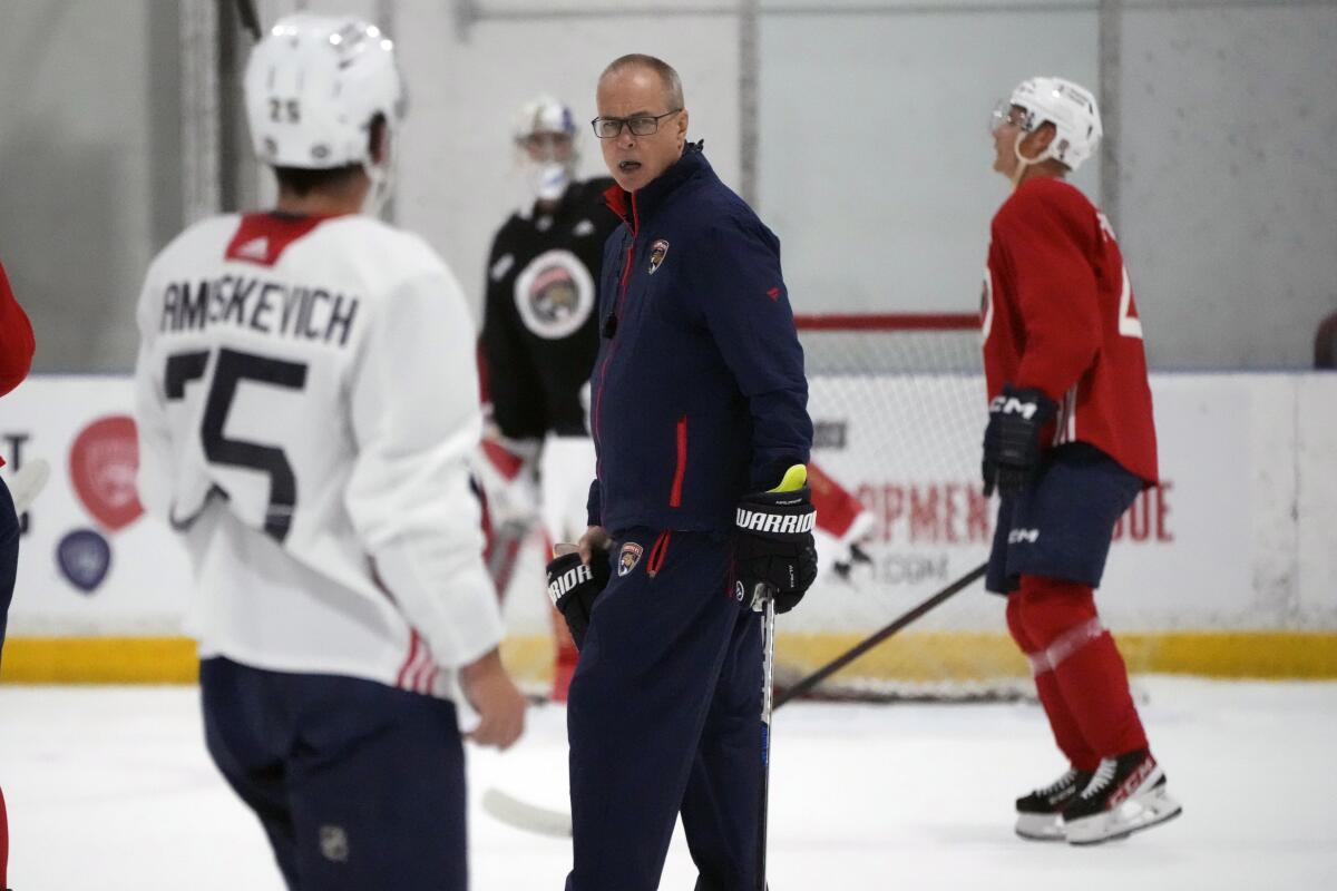 Florida Panthers emerge from long break ready to get back to business