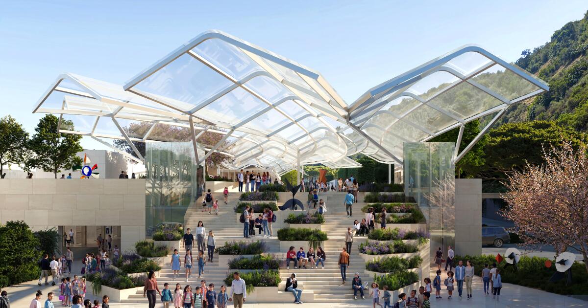 Gehry Partners sign on for Getty Center renovation, which includes a new tram and reimagined entrance