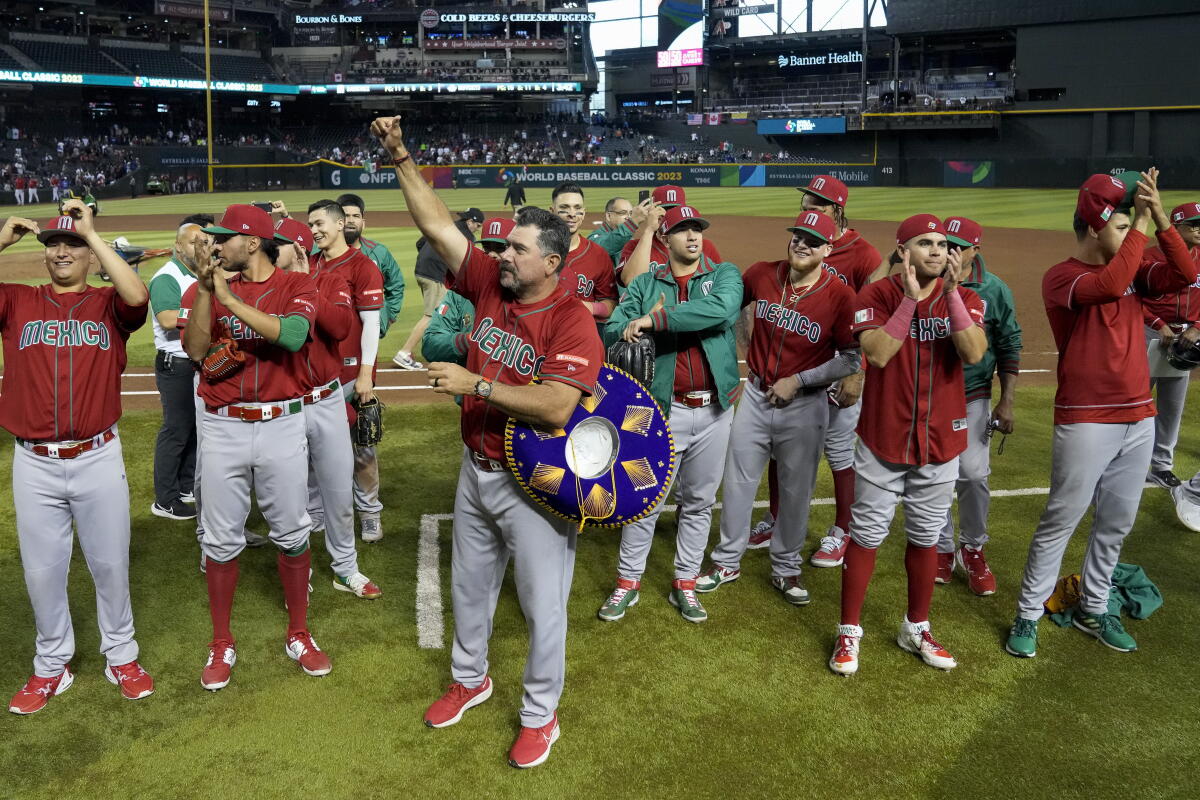 Mexico Randy Baseball Mexico motivated after defeating Canada and advancing to WBC ...