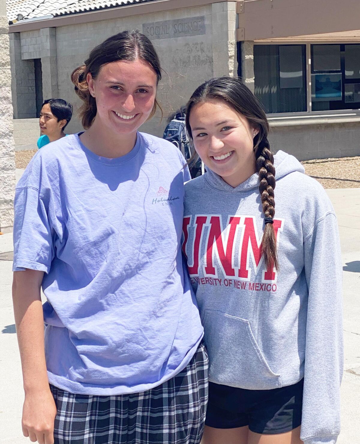 The 2022 Rancho Bernardo Community Council student representatives are Sofia Caruso and Lilia Montiel.