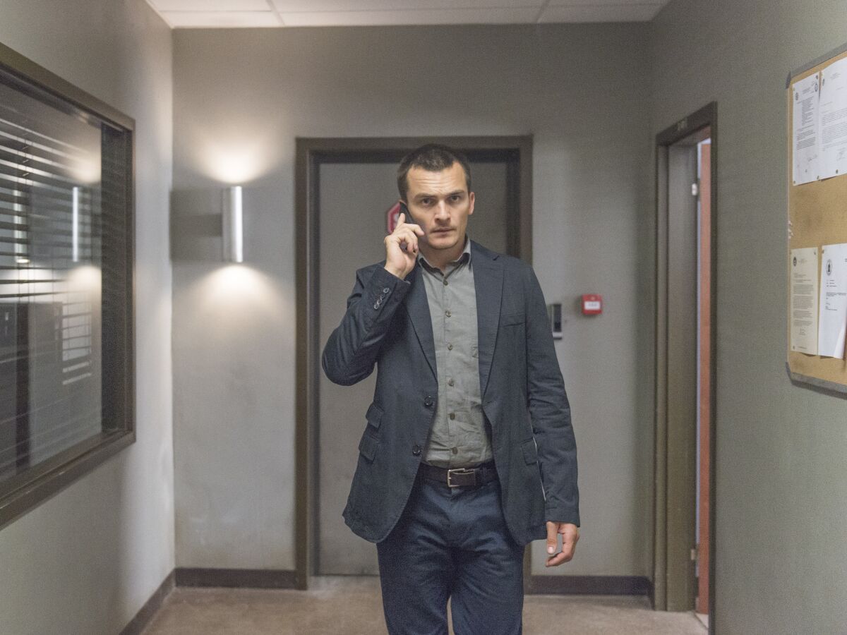 Rupert Friend as black ops specialist Peter Quinn in "Homeland."