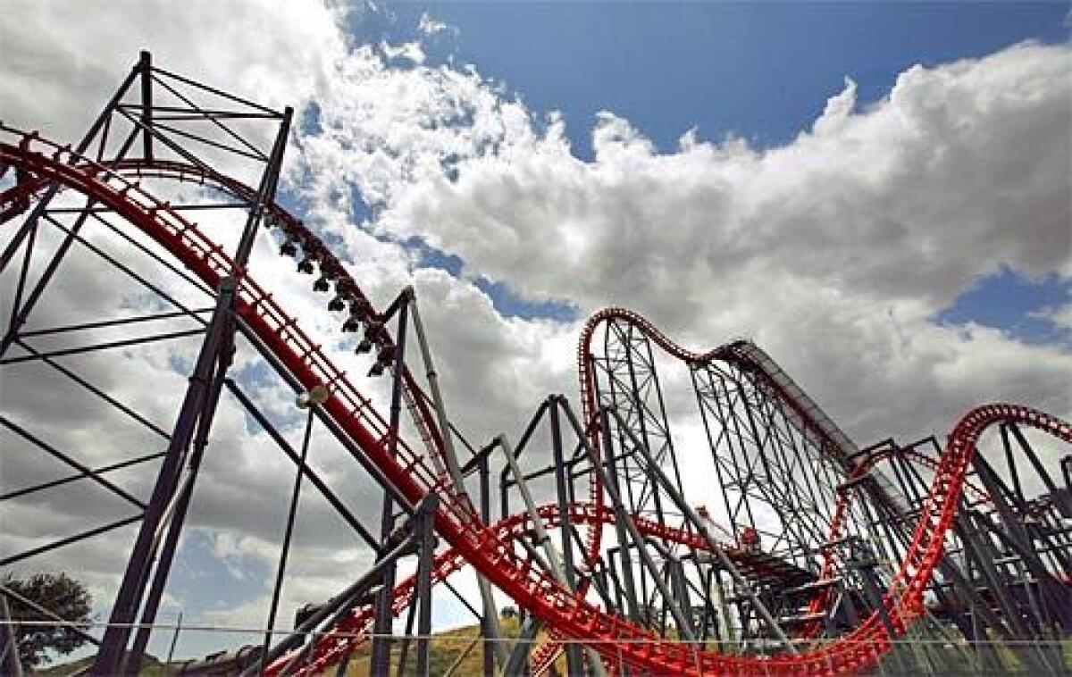 Six Flags Magic Mountain will suspend operations for the rest of the month.