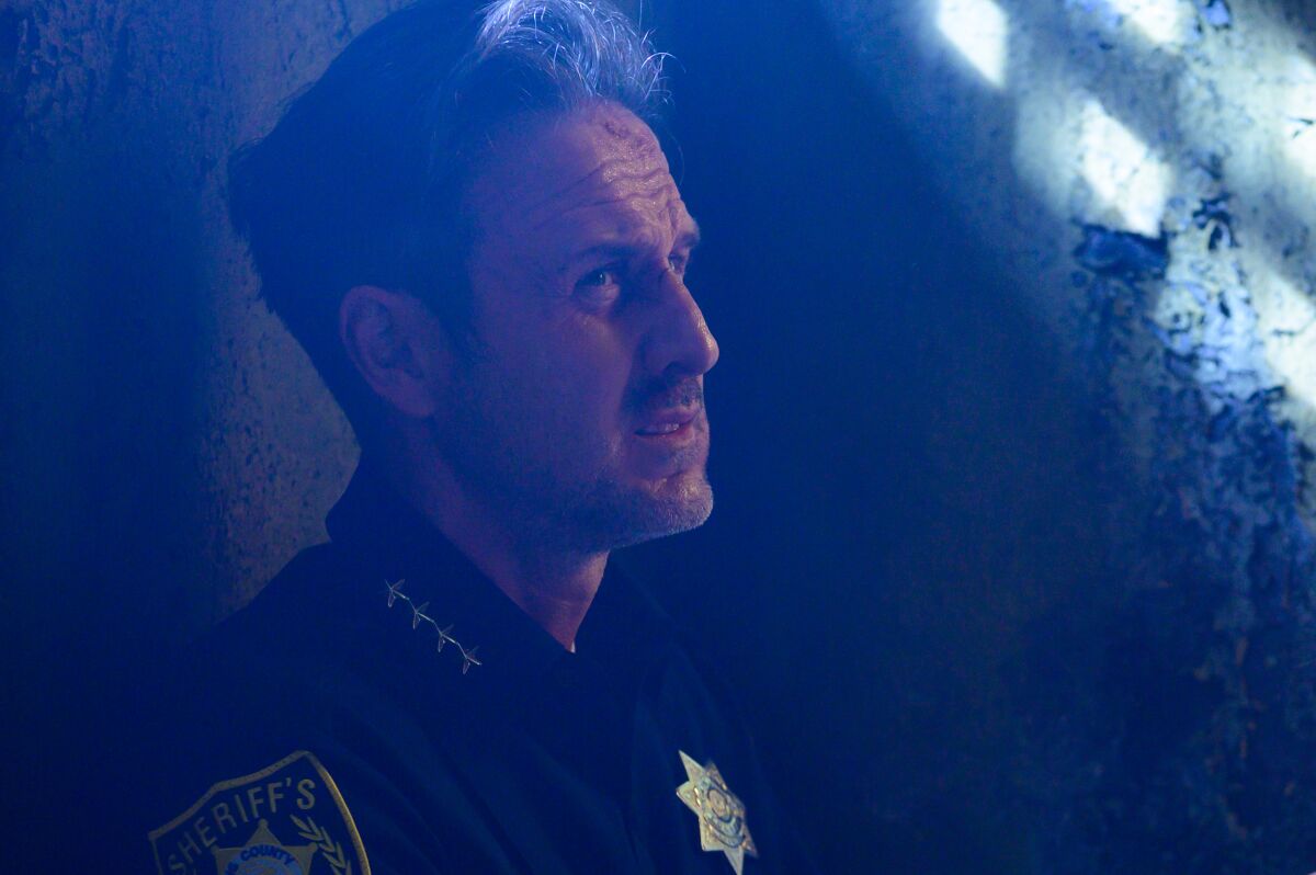 David Arquette in the "Creepshow" episode "Times Is Tough in Musky Holler"