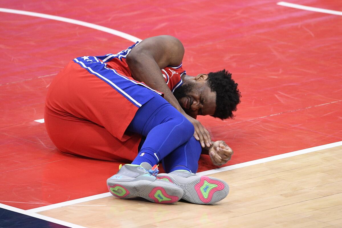 Joel Embiid drops 48 on Wizards as 76ers win 5th straight