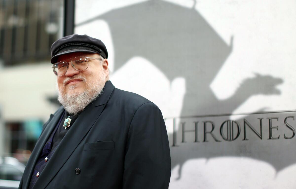 George R.R. Martin has a new book out about the back story of Westeros, the land of "Game of Thrones."