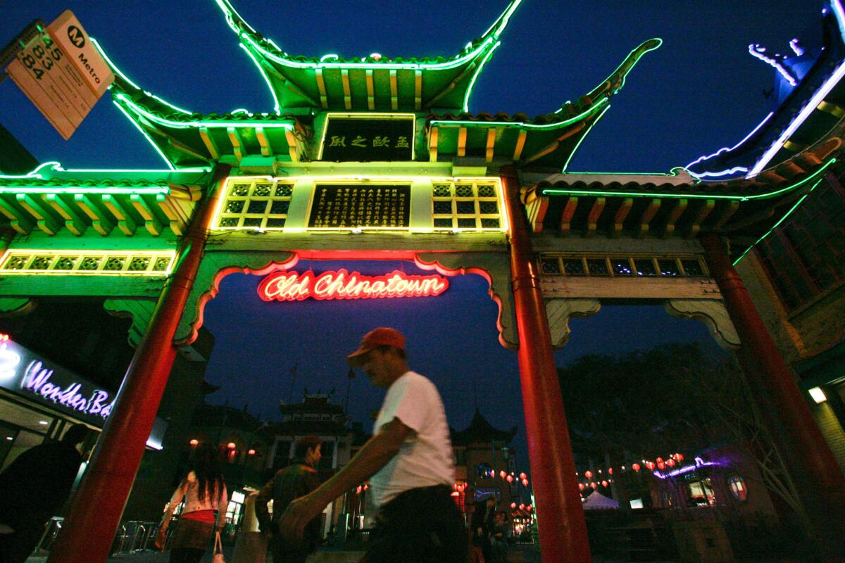 Chinatown in Los Angeles