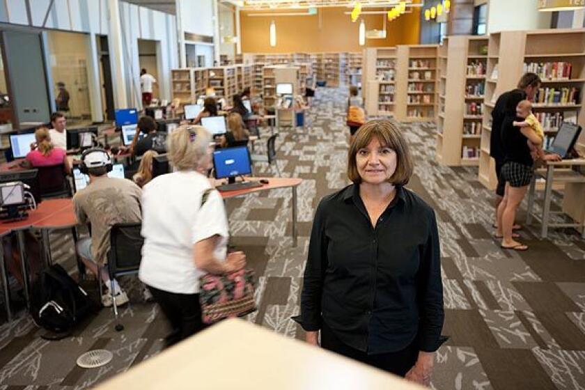 Pam Sandlian-Smith, director of the Rangeview, Colo., Library District, says, "It's very common for people to say, 'Why do I need a library when I've got a computer?' We have to reframe what the library means to the community."