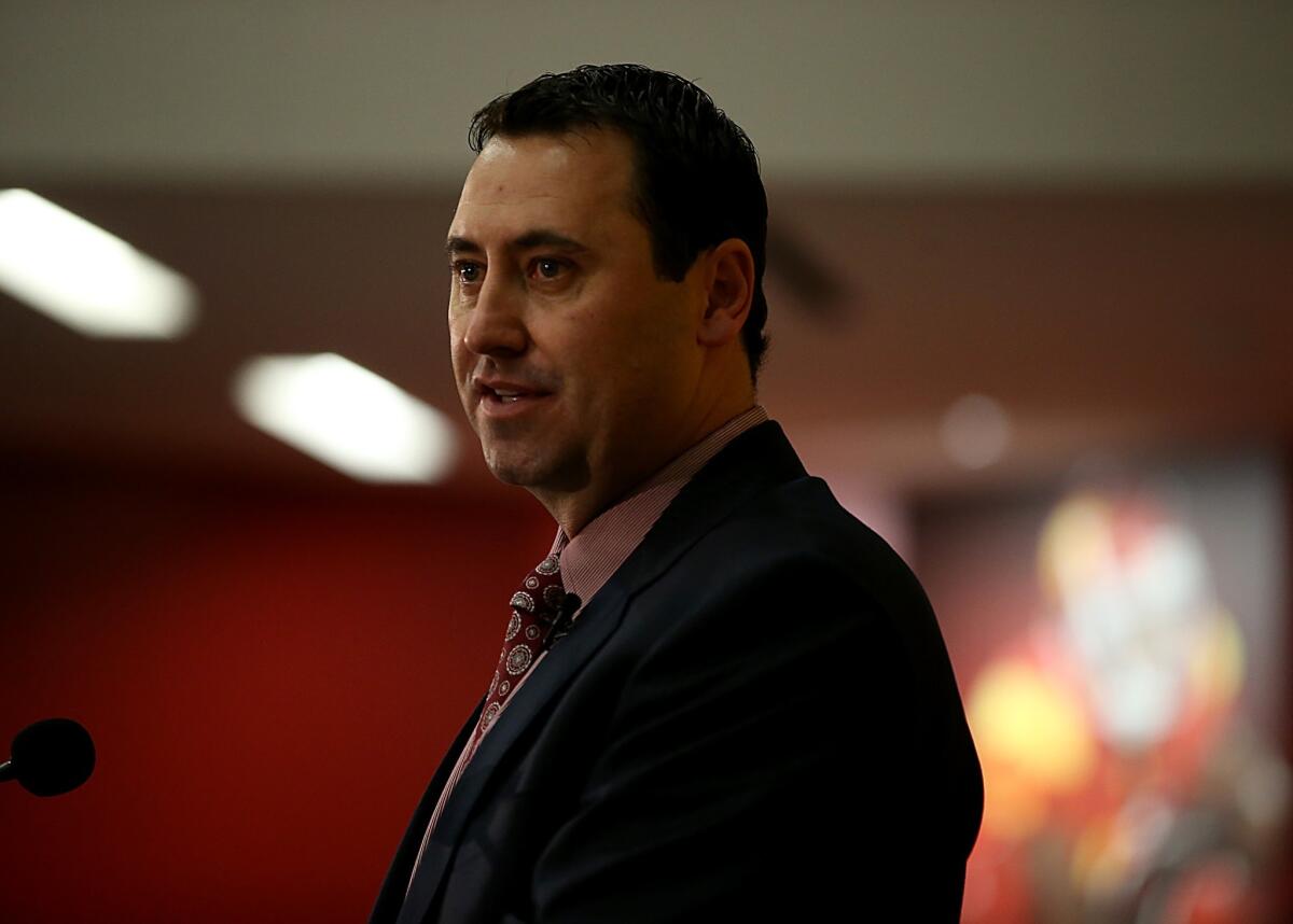 New USC Coach Steve Sarkisian says he "did everything to promote a compliant atmosphere" while coaching at Washington.