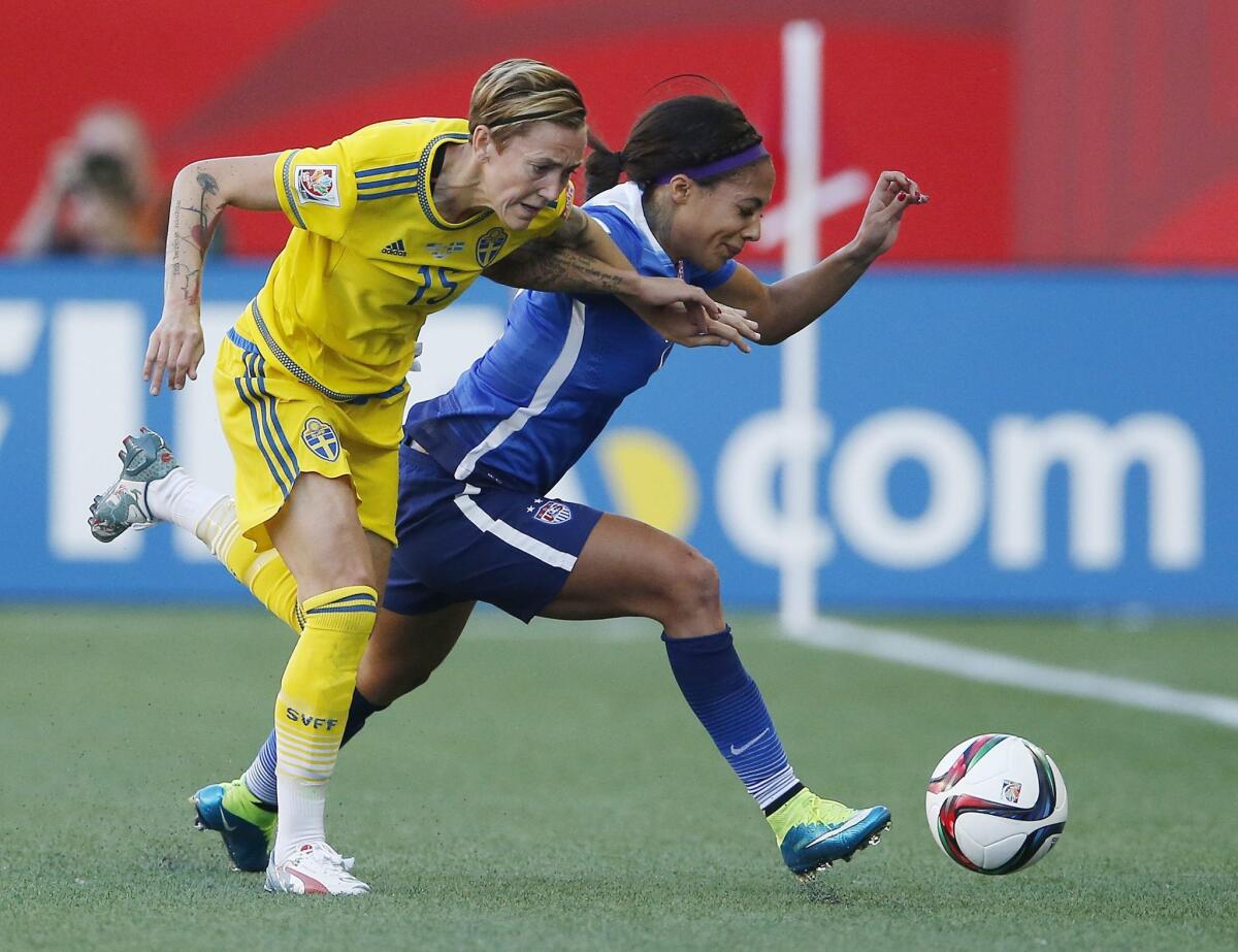 Estados Unidos no pudo superar a Suecia en el Mundial de mujeres.