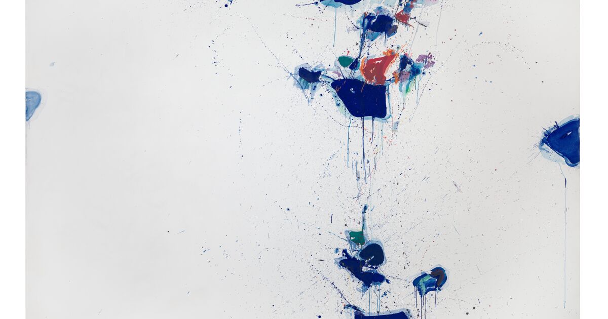 Review:Are just four Sam Francis paintings enough for a landmark show at LACMA?