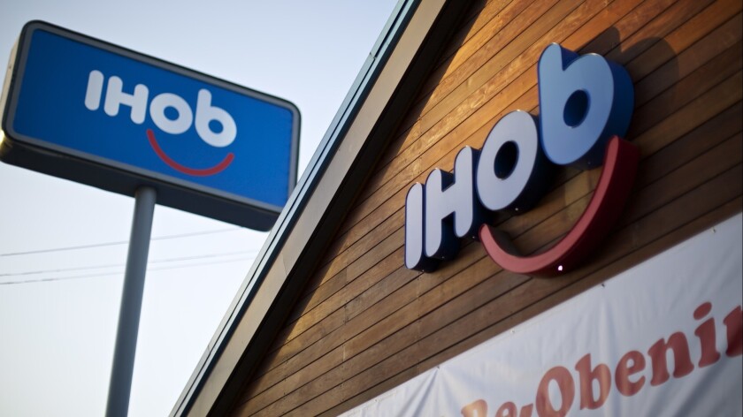 IHOP goes IHOb in social media blitz to draw the post-breakfast burger  crowd - Los Angeles Times