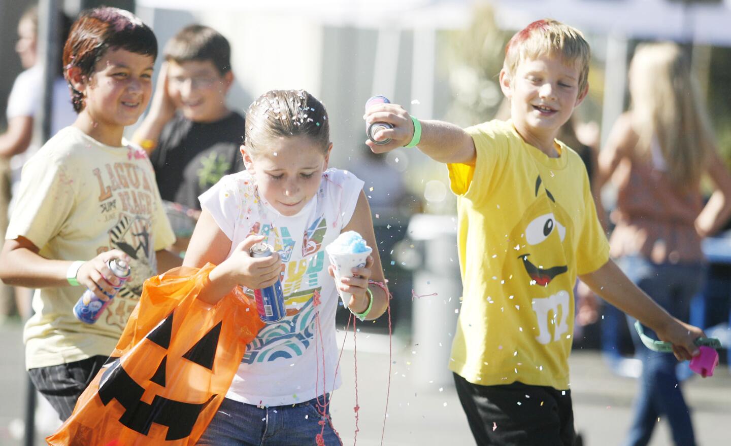 Children attend Halloween Haunt
