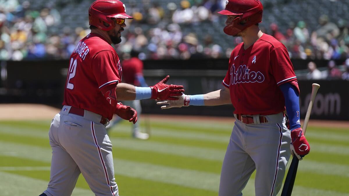 Turner's 2 home runs, 4 hits, a hopeful breakout game for Phillies - The  San Diego Union-Tribune