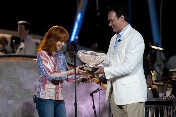 Reba McEntire and Jimmy Smits