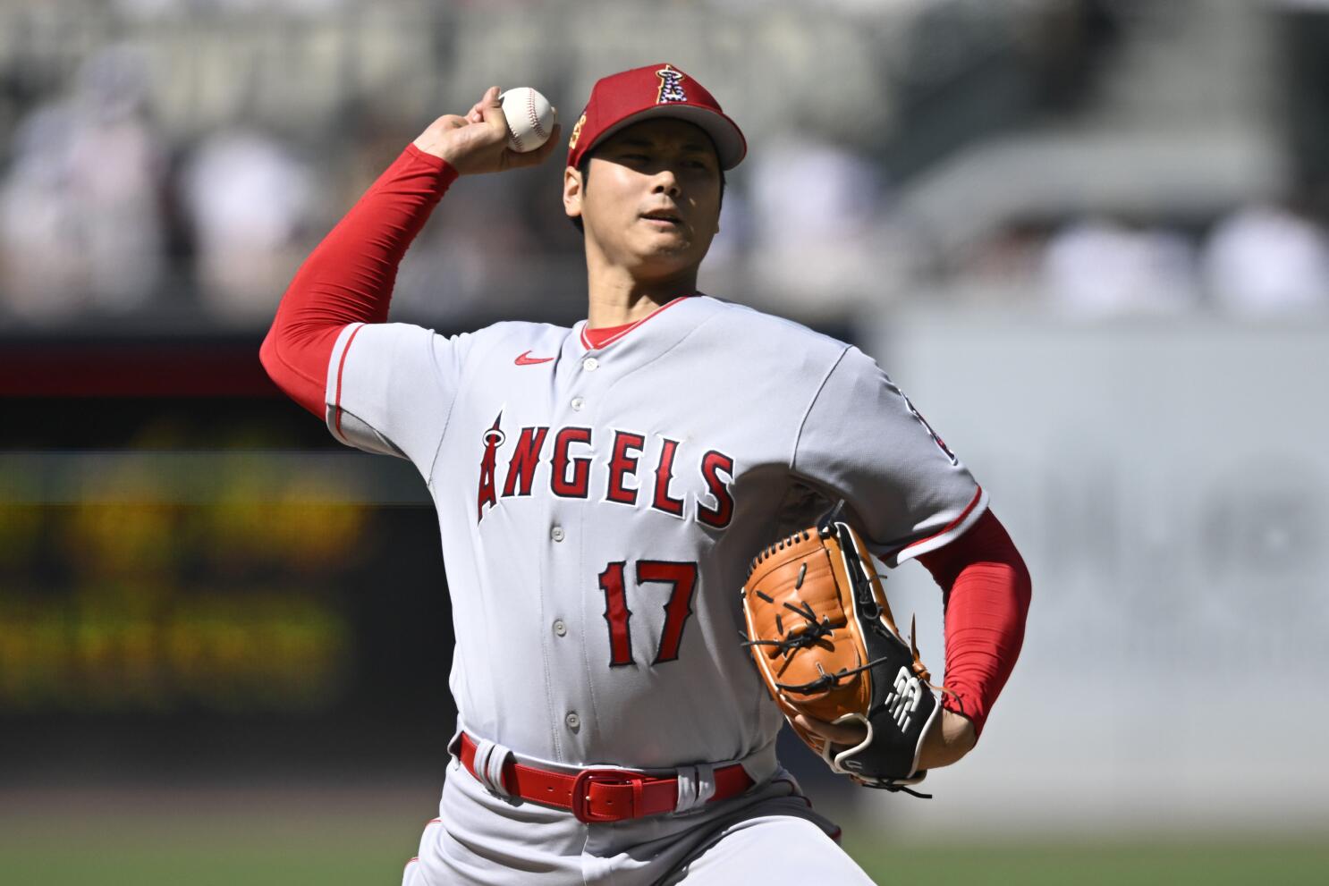 Shohei Ohtani pitches perfect inning, goes 0-for-2 in All-Star Game