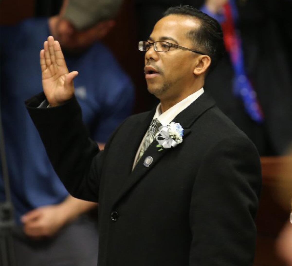 Officials are concerned that Nevada Assemblyman Steven Brooks, arrested last month on suspicion of threatening a colleague, may have tried to buy a gun recently.