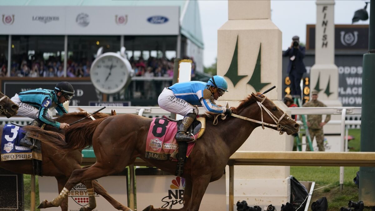 Kentucky Derby 2023: Mage for victory amid lineup changes - Los Angeles Times