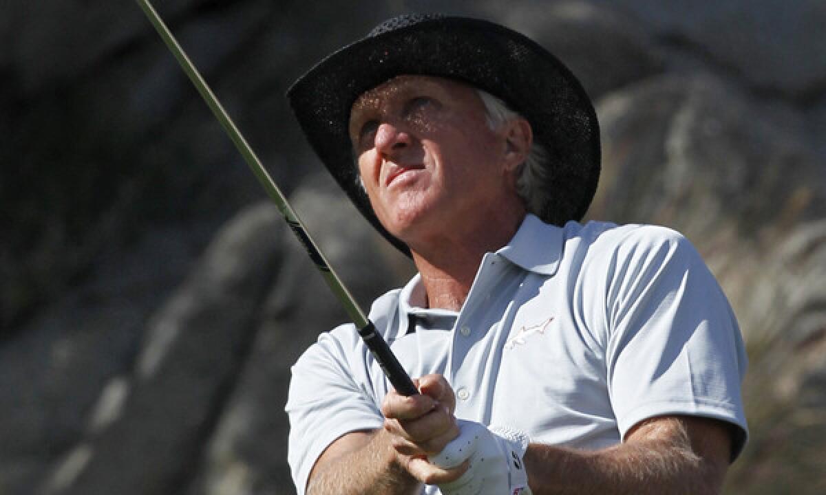 Golfer Greg Norman will not be competing in this month's Humana Challenge in La Quinta.